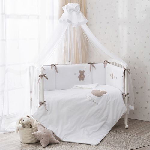 Комплект постельных принадлежностей для детей "Teddy love" т.м.Perina, арт. ТЛ6-01.12 (цвет Песочный