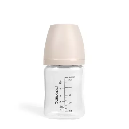 Стеклянная бутылочка 160 ml, Almond milk