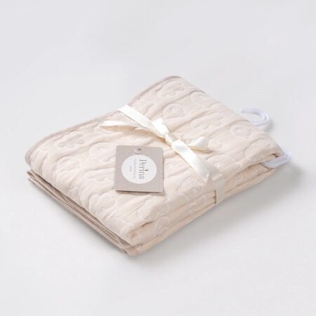 Плед детский "Soft Cotton" т.м.Perina, арт. ПЛ-02.4 (Бежевый, р-р 110х80см) (страна пр-ва: РБ)