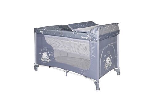 Манеж-кровать Moonlight 2 Silver Blue Car 10080412154