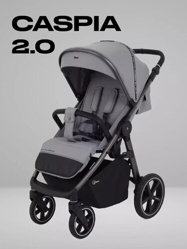 Коляска детская RANT "CASPIA 2.0" RA100 Grey (2025)