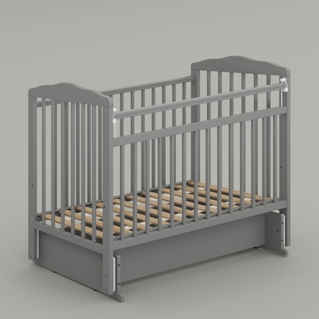 Кровать Джованни Comfort, цвет серый,мультимаятник
