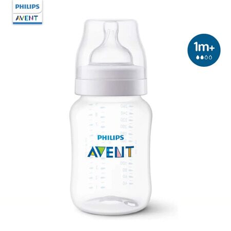 88105 Бутылочка для кормления Anti-colic, 1+ мес., 260 мл.SCY103/01