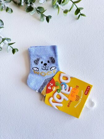 НОСКИ ДЕТСКИЕ 3081 БРЕСТСКИЕ BABY (рисунок), р. 7-8 рис.4049 БЛ.ГОЛУБОЙ, 14С3081