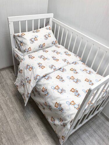 5307 Комплект детского пост. белья 3 предмета (пододеяльник, простыня, наволочка) Ассорти