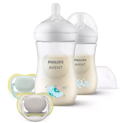 Набор подарочный Natural Response 2 бутылочки 250 мл, 2 пустышки ultra soft