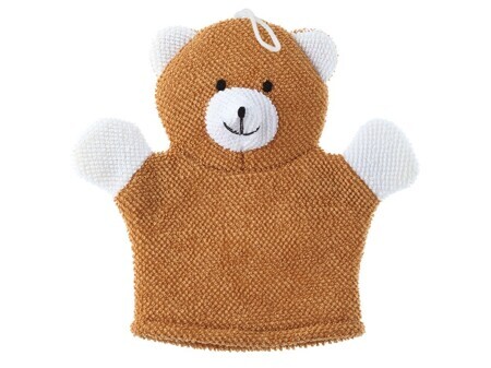 RBS-002 Мочалка-рукавичка махровая Baby Bear