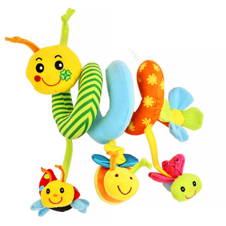 GD074 BIBA TOYS Развивающая игрушка спираль УЛИТКА 39*31*38 см
