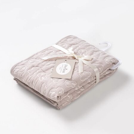 Плед детский "Soft Cotton" т.м.Perina, арт. ПЛ-02.8 (Мокко, р-р 110х80см) (страна пр-ва: РБ)
