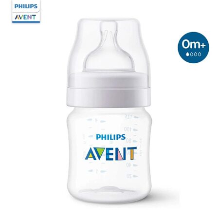 88103 Бутылочка для кормления Anti-colic, 0+ мес., 125 мл. SCY100/01