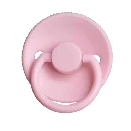 Пустышка латекс, S (0-6 мес), Baby pink
