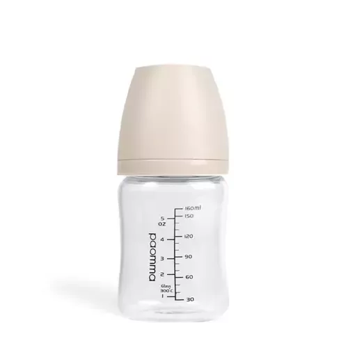 Стеклянная бутылочка 160 ml, Almond milk