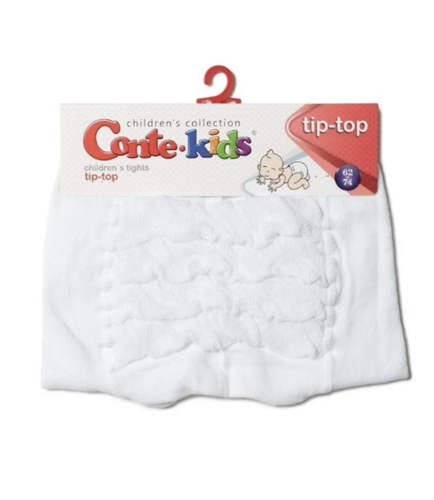 Колготки детские CONTE KIDS TIP-TOP, р.62-74 (12), 542 белый,19С-115СП