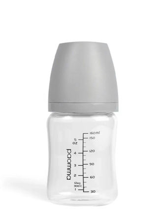 Стеклянная бутылочка 160 ml, Light Grey