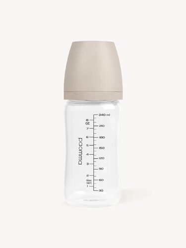 Стеклянная бутылочка 240 ml 6-18 мес., Almond milk