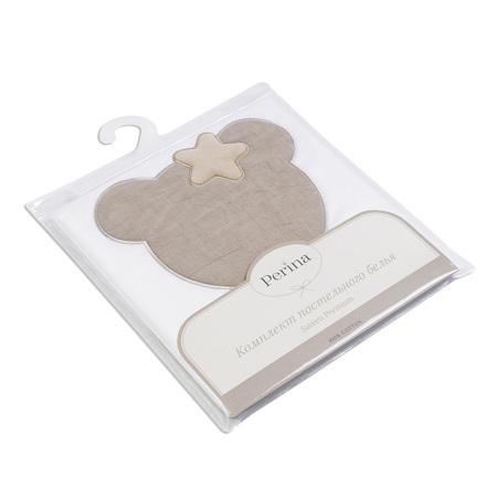 Комплект постельного белья для детей "Teddy love" т.м.Perina, арт. ТЛ2.140-01.12 (цвет Песочный)