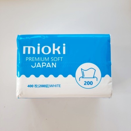 Салфетки бумажные MIOKI 190*140 /200 мягкая ynak