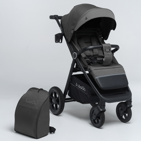 Коляска детская прогулочная  BubaGo арт. BG 130-3 MODEL BASS color/цвет Gray/Серый