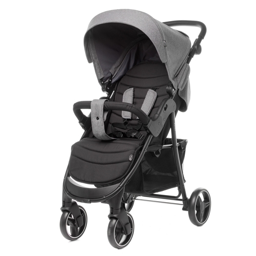 Коляска детская 4BABY RAPID (Grey Melange)